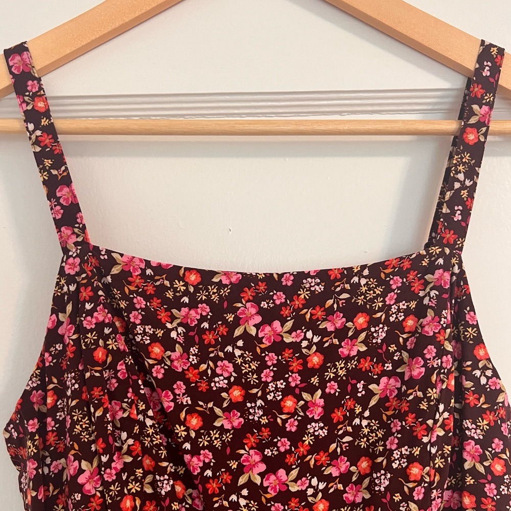 Floral Tank Top Romper Old Navy Size M